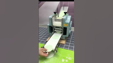 小型水饺皮机 自动擀皮可制作水饺皮 馄饨皮 包子皮等 一分钟可制作60片左右 节省人工效率高