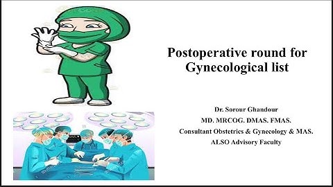 Postoperative Gyne rounds Part 1 - MRCOG part 3