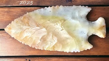 Flint Ridge, Biface to Point