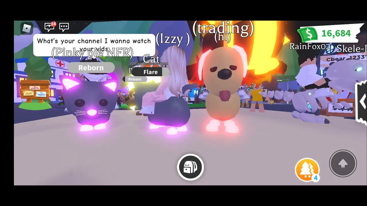 today show different types of neon pet adopt me roblox