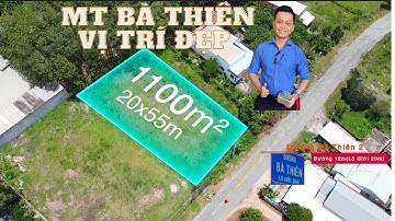 MT Bà Thiên, xã Nhuận Đức 20x55m | Đất Vàng Củ Chi
