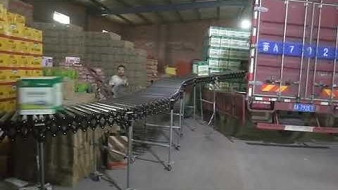 The Gravity roller conveyor