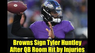 Browns Sign Tyler Huntley After QB Room Hit by Injuries | Preseason Depth Chart Update