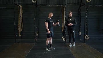 Dumbbell Hammer Curl with ISO Hold