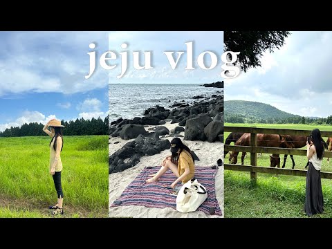 vlog. 제주 서쪽 여행 브이로그 (바리메오름, 성이시돌목장, 월령해변, 봉성식당, 제주 서쪽 빈티지샵, 제주 도자기 공방, 제주 서쪽 카페)