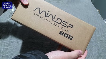 MiniDSP Umik-1 Measurement Microphone Unboxing and First Look