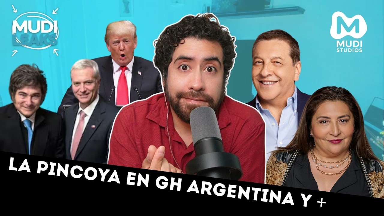 #MUDILEAKS EL CABLE CHINO, PINCOYA EN GH ARGENTINA Y JC RODRIGUEZ RENUNCIA A CHV