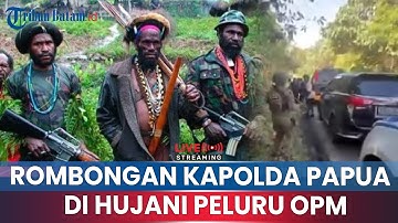 🔵Baku Tembak Mencekam! OPM Serang Rombongan Kapolda Papua Tengah, 4 Polisi Luka