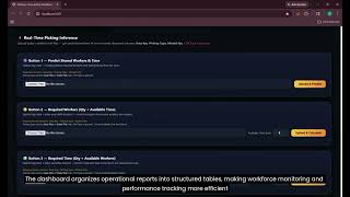 Delivery Forecasting Dashboard  - Avenir Digital