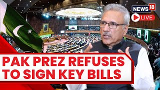 Pakistan news LIVE | Pakistan President Denies Approving Laws Giving Military More Power | News18 screenshot 5