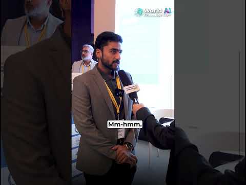Attendee testimonial video from World AI Expo Dubai