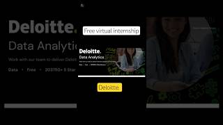 🚀 Deloitte Free Virtual Internship 2026#career#freeinternships#job #virtualinternship #deloitte