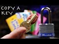 How To Copy a Key Using Only Gum?!?! - Awesome Spy Trick!!!