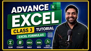 Advance Excel Class 3 #excel #viral #subscribe #like #job #jobseekers #students