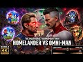 THE MULTIVERSE TOURNAMENT! Homelander vs Omni-Man! (MK1 Mods 4K) #mk1 #superman #supermario