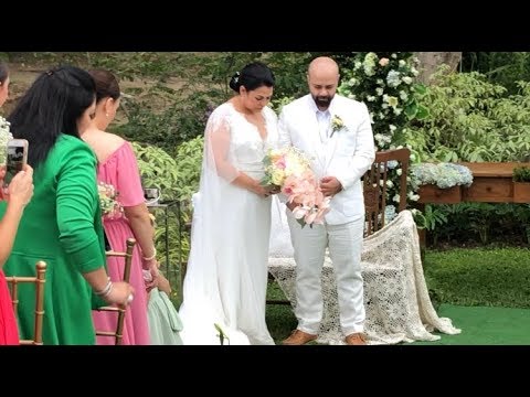 LOTLOT De Leon  FADI El Soury WEDDING at El JARDIN de ZAIDA