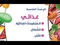 حلول كتاب التربيه الاسريه ثالث ابتدائي ف2 الوحدة الخامسة غذائي