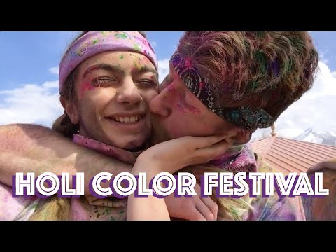 Vídeo: 16 Imagens Que Mostram Quão Insano O Festival Holi Em Utah Pode Ficar