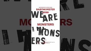 [Babymons7Er] Track Sampler 01. Monsters (Intro) #Babymonster #베이비몬스터 #Babymons7Er #Shorts
