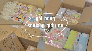 Gói hàng toàn squishy giấy siêu dthw |Mie.studio #goihang #p2