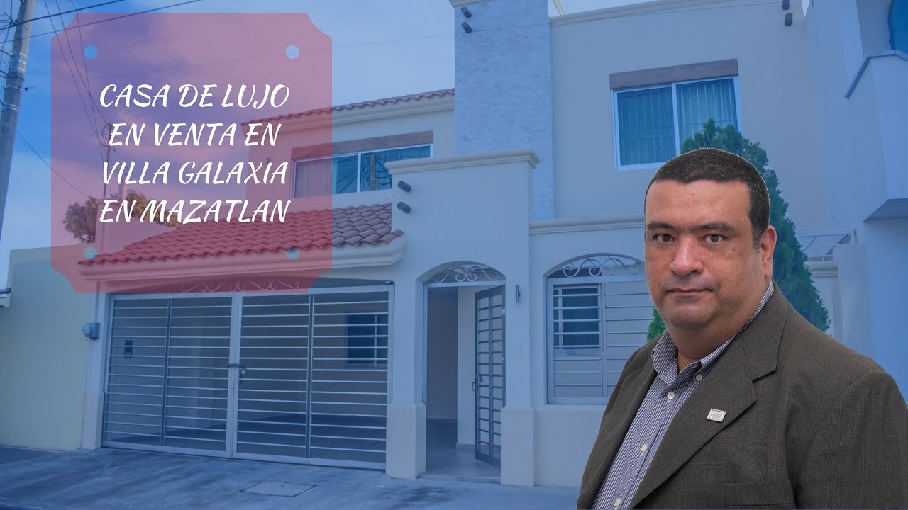 CASA EN VENTA DE LUJO EN COL. VILLA GALAXIA EN MAZATLAN SINALOA