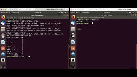 SSH password-less authentication Linux