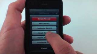 Tap Forms Database iPhone App Review