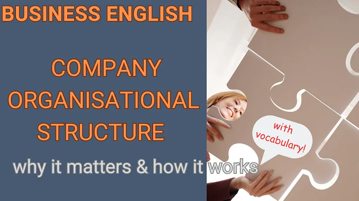Business English Course  The Basics  2. Company Organisation