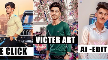 3D Al Avatar Create like Midjourney | Al Cartoon Photo Editing | vector Art edit in mobile - Rj edit