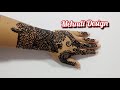 Eid Mehndi design 2026_simple and easy step by step mehndi design _eid mehndi