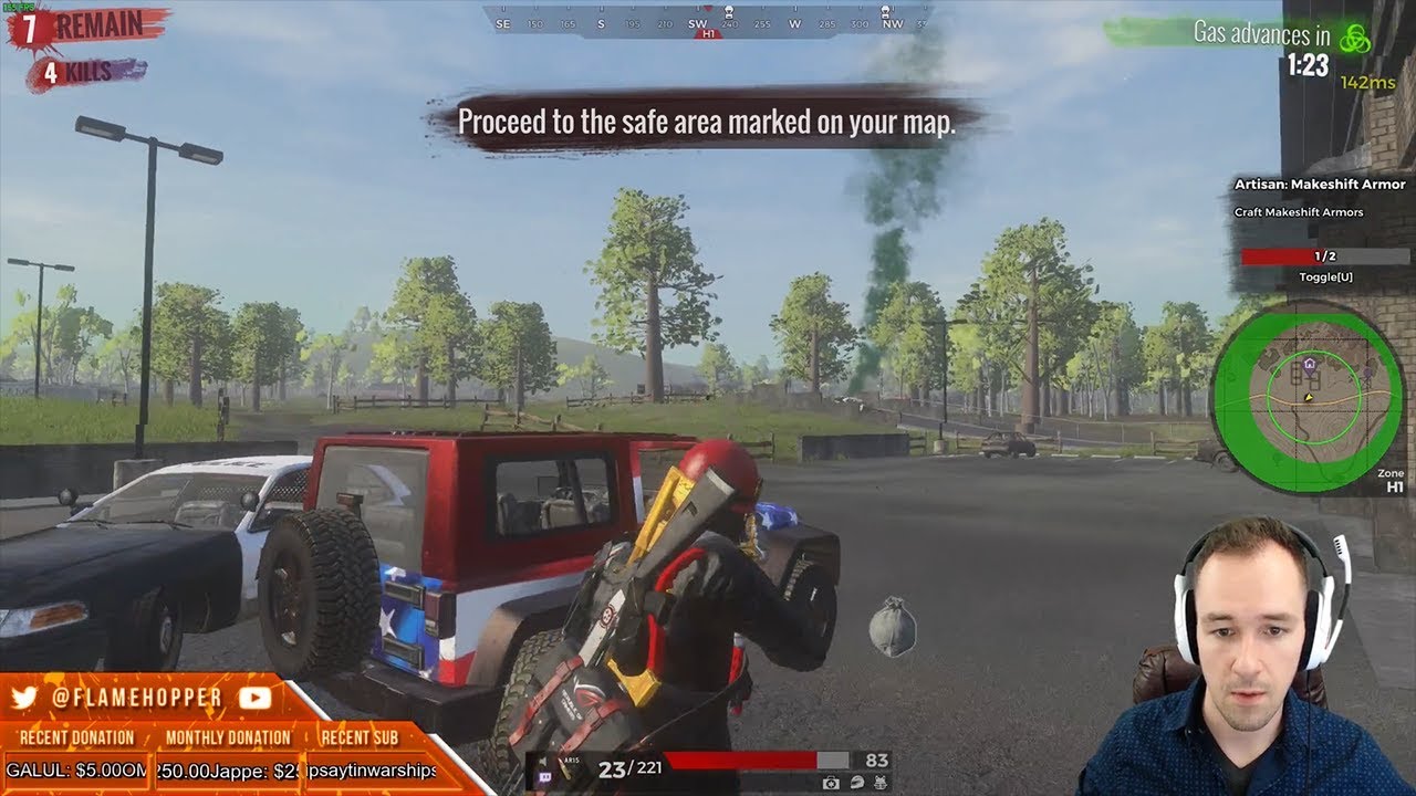 Winning a Solo with 140 Ping?!? - Z1BR Full Gameplay