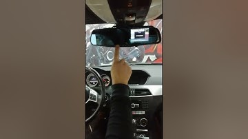 MIRROR DVR WITH FRONT & REAR CAMERA