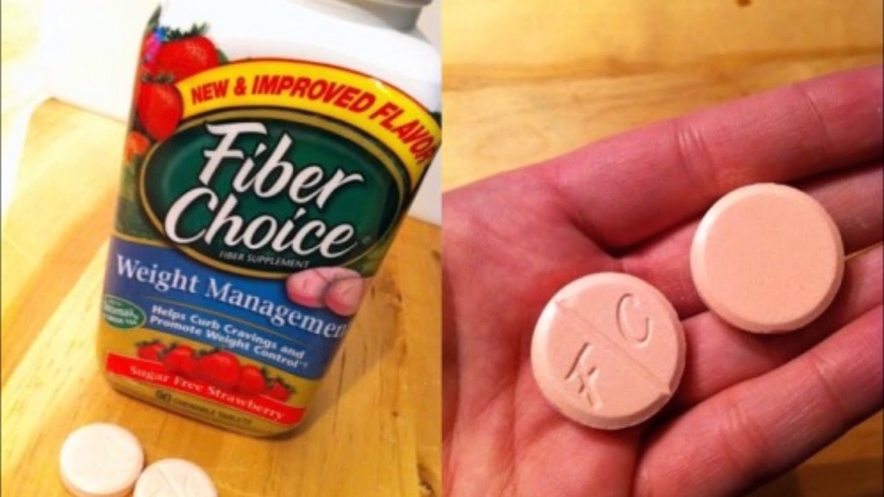 Fiber Choice Tablets Are Gross