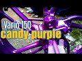 Download Lagu VELG VARIO UNGU CANDY#hondavario#velgmotor#candyungu