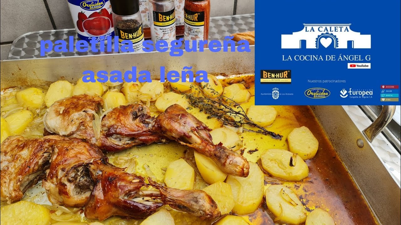 Asado de paletilla segureña