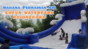 Gofun Waterpark Bojonegoro | Wahana permainan air buat anak-anak