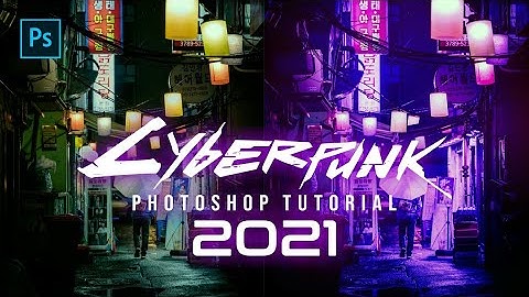Photoshop Tutorial | How To Create Cyberpunk Effect