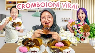 BUNDA BORONG KUE CROMBOLONI VIRAL UNTUK LEIKA DAN LEXIE SAMPAI HABIS - LEIKA SUKA BANGET