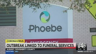 Albany coronavirus outbreak linked to funeral services