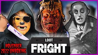 LOOT FRIGHT Nov. 2022 Unboxing + 2 More Mystery Boxes!