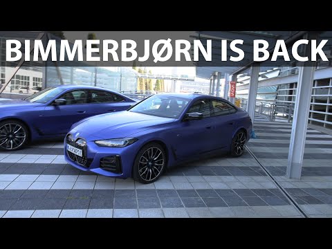 BMW i4 review in Germany