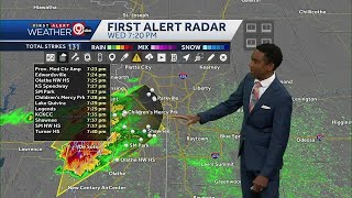Severe thunderstorm warnings issued for counties on Kansas side of the metro