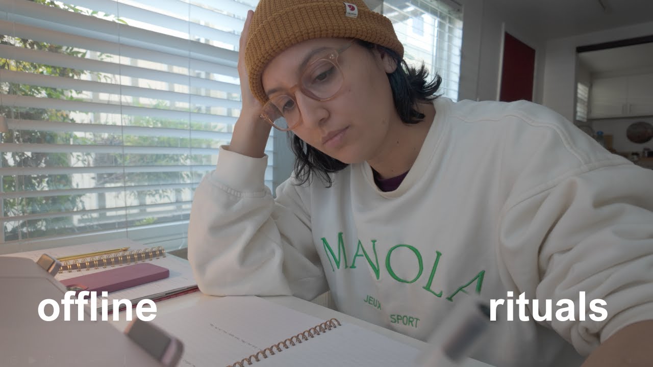 offline rituals for 2026 | setting intentions without hustle