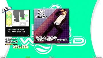 【DDR WORLD】Top The Charts  J-Mi and Midi-D feat. Hanna Stockzell 【SINGLE Difficult8】SPEED456 REVERSE