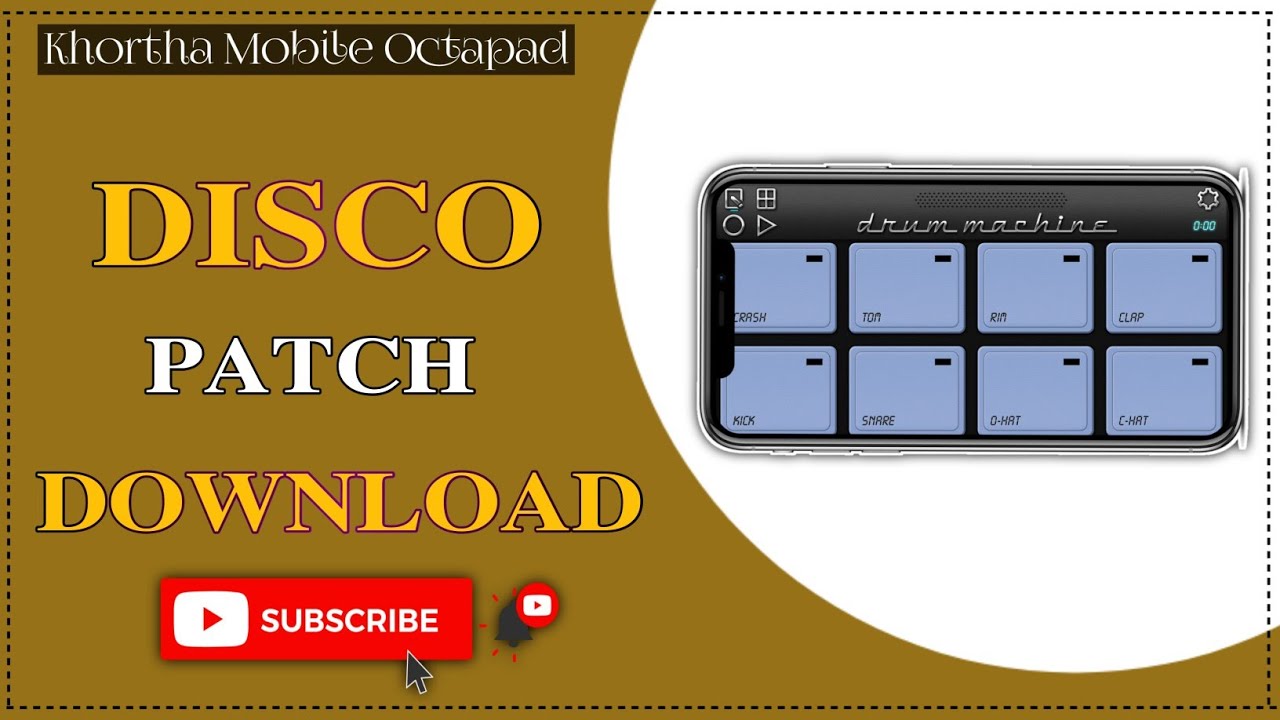 Disco Patch | Download | Mobile Octapad | Drum Machine 