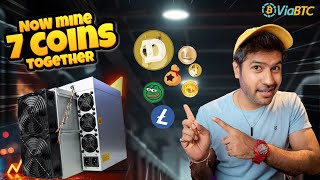 How To Mine 7 Coins Together On Viabtc 🚀