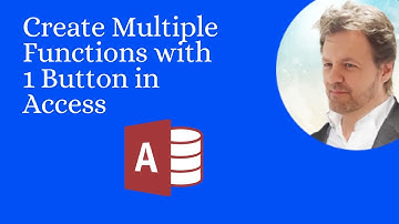 Multiple Functions with One Button in Access