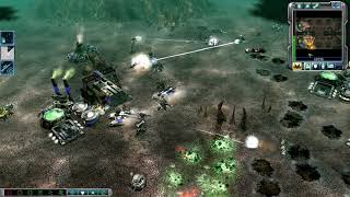 C&C Command and Conquer Tiberium wars 1 vs 7!Brutal + Medium. Perfect Game!!! screenshot 4