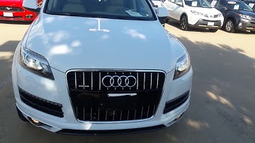 2014 Audi Q7 Quattro start up engine and full tour