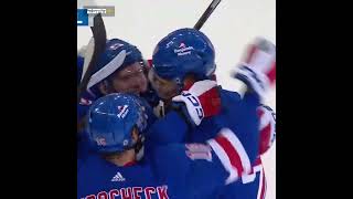 THE RANGERS TIED IT WITH 0.2 SECONDS LEFT AND THEN WON IN OT 😱